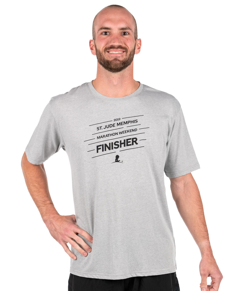 Mens 2019 St. Jude Memphis Marathon Finisher T-Shirt
